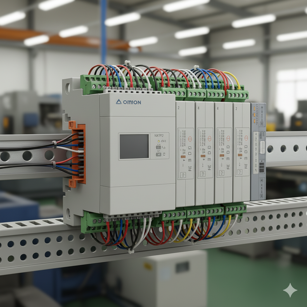 PLC & motion controller — Omron NX1P2